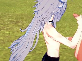 原神耽美 - Razor被Diluc打手枪和操 - 日本亚洲漫画动漫游戏色情同性 blithe porn blowjob chinese