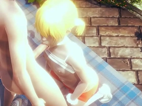 Yaoi伪娘 - Fer被另一伪娘口交肛交 - 变装日本亚洲动漫游戏男同 chinese men gay cum porn