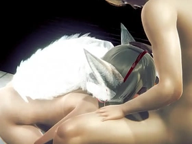 耽美伪娘 - 性感狐男在公厕做爱 - 娘娘腔女装日本亚洲漫画动漫电影游戏色情同性恋 asian gay porn white