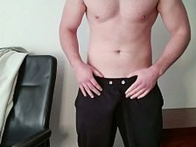 毛爹吐口水在巨根上爆发——必看！PhantomGentX男同单人秀 asian gay porn tele