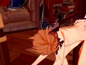 原神BL-钟离x达达利亚口交和被操-伪娘变装日本亚洲漫画动漫游戏色情男同 hot vietnamese gay porn