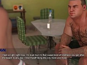 继父的爱 - 肌肉老爹在蒸汽浴室给嫩小伙黄金浴和深喉口交 japan gay porn movie