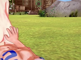 英雄联盟BL同人-伊泽瑞尔x布隆激烈性交[手淫 口交 肛交]-日本动漫游戏同志色情 twink japan gay porn