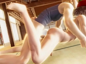 宠物小精灵男同 - 小智在榻榻米上被肏 - 亚洲日本动漫色情男同 japanese observe gay porn