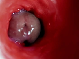 一根漂亮的大鸡巴在湿滑的小穴里汹涌抽插，啪啪作响！ telegram gay porn asian