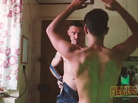 FleshPotFilms: 骚sub Pierre Rubberax舔肛伺候Dom Martin的大屌 taiwan gay porn smoothness spycam