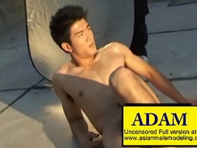 亚裔男模Adam chinese gay porn porn biz